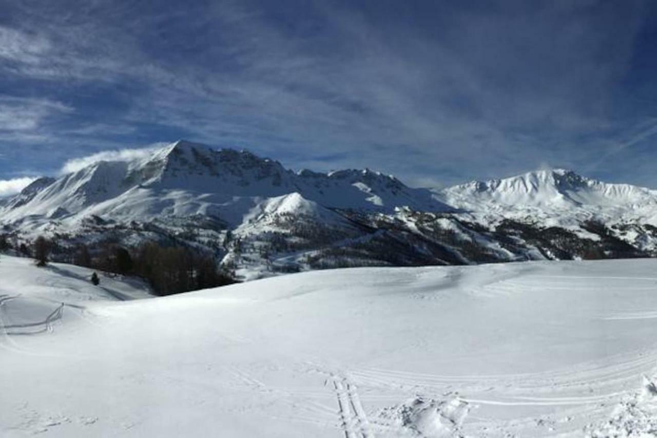 Duplex De Standing, Chalets Des Rennes, Vars Vars  Bagian luar foto
